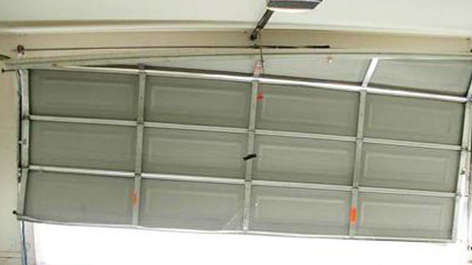 sprung garage door repair